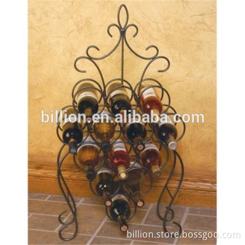 J & J Wire Victorian Wine Rack